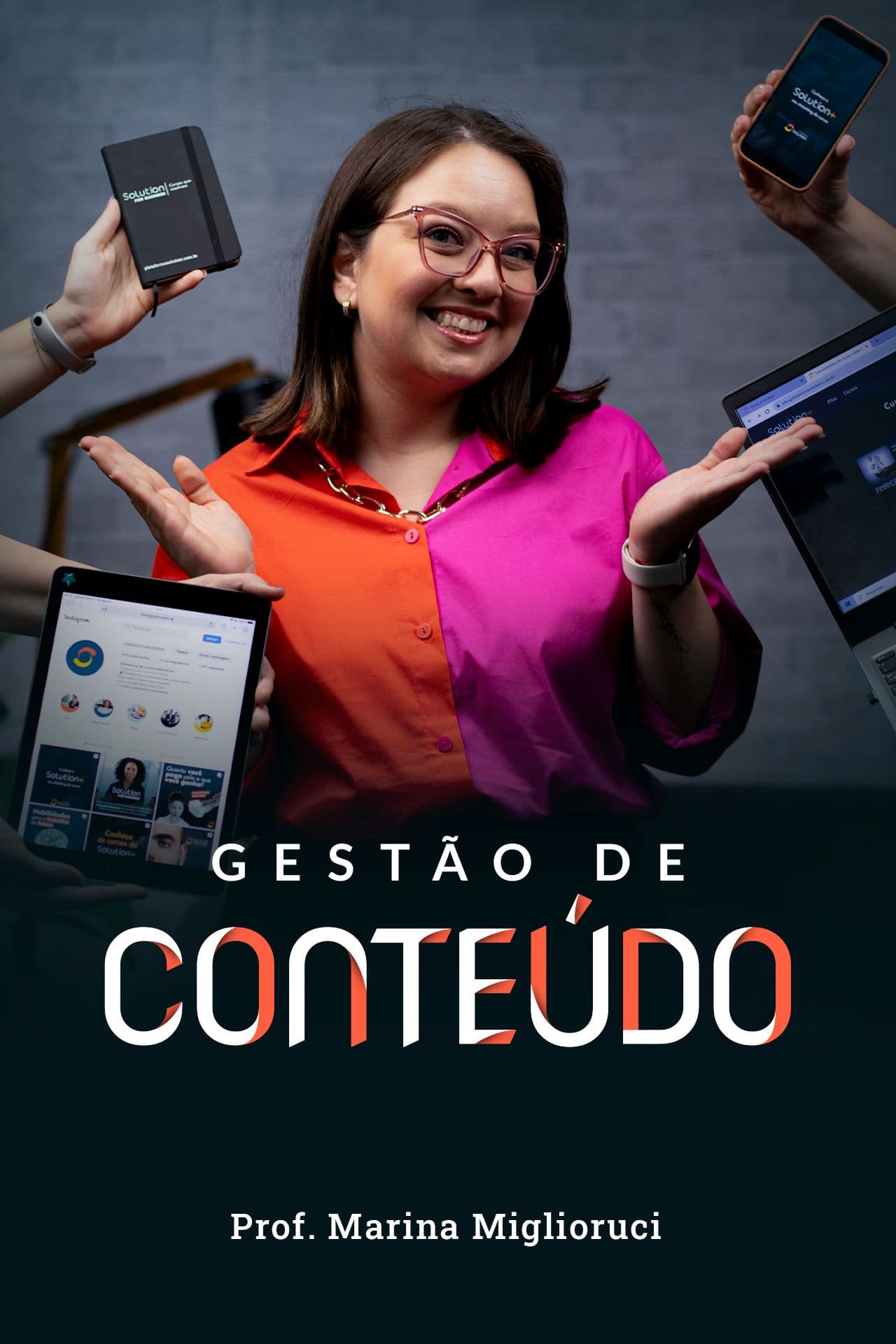 Banner do curso Gestão de Conteúdo  