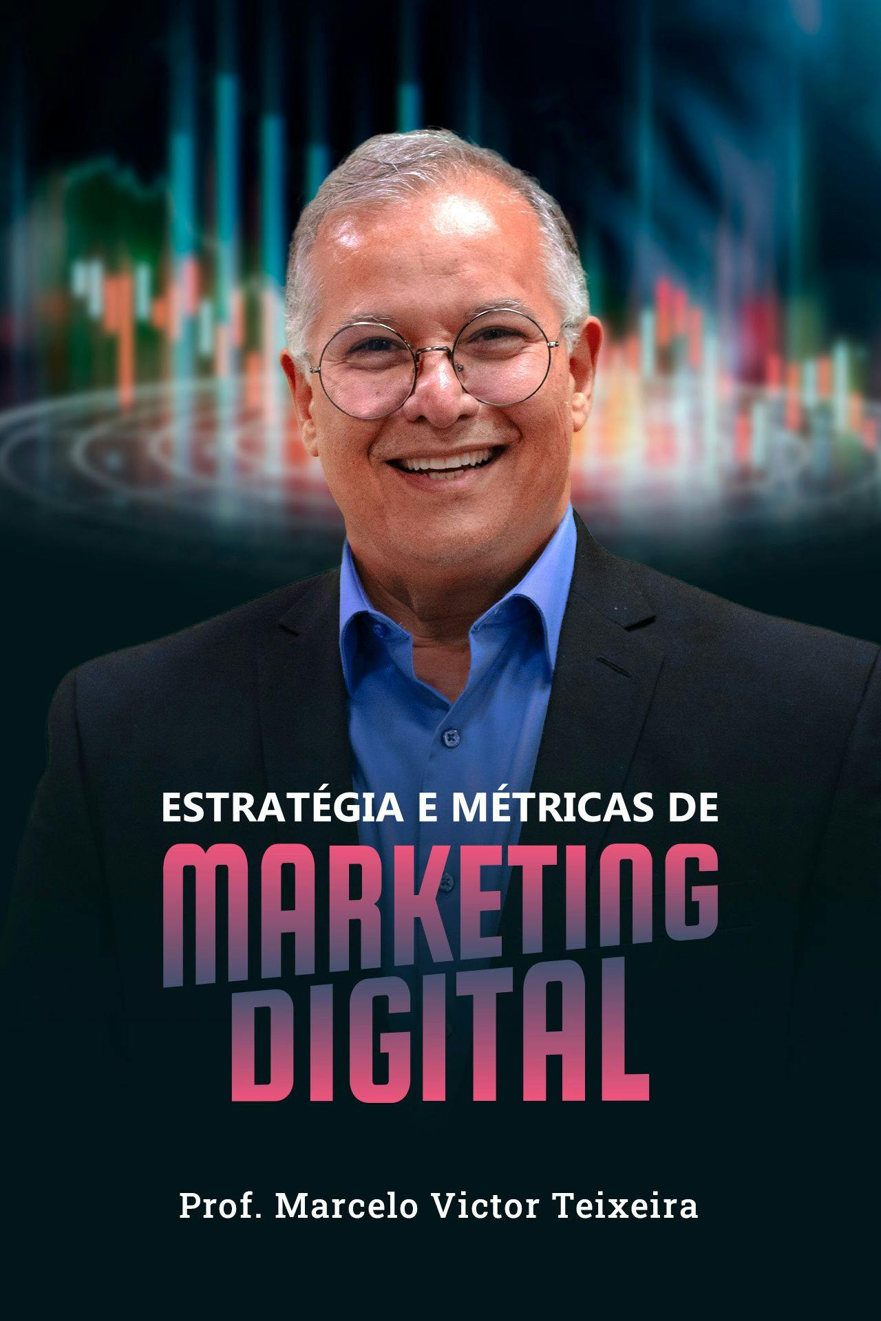 Banner do curso Estratégia e Métricas de Marketing Digital 