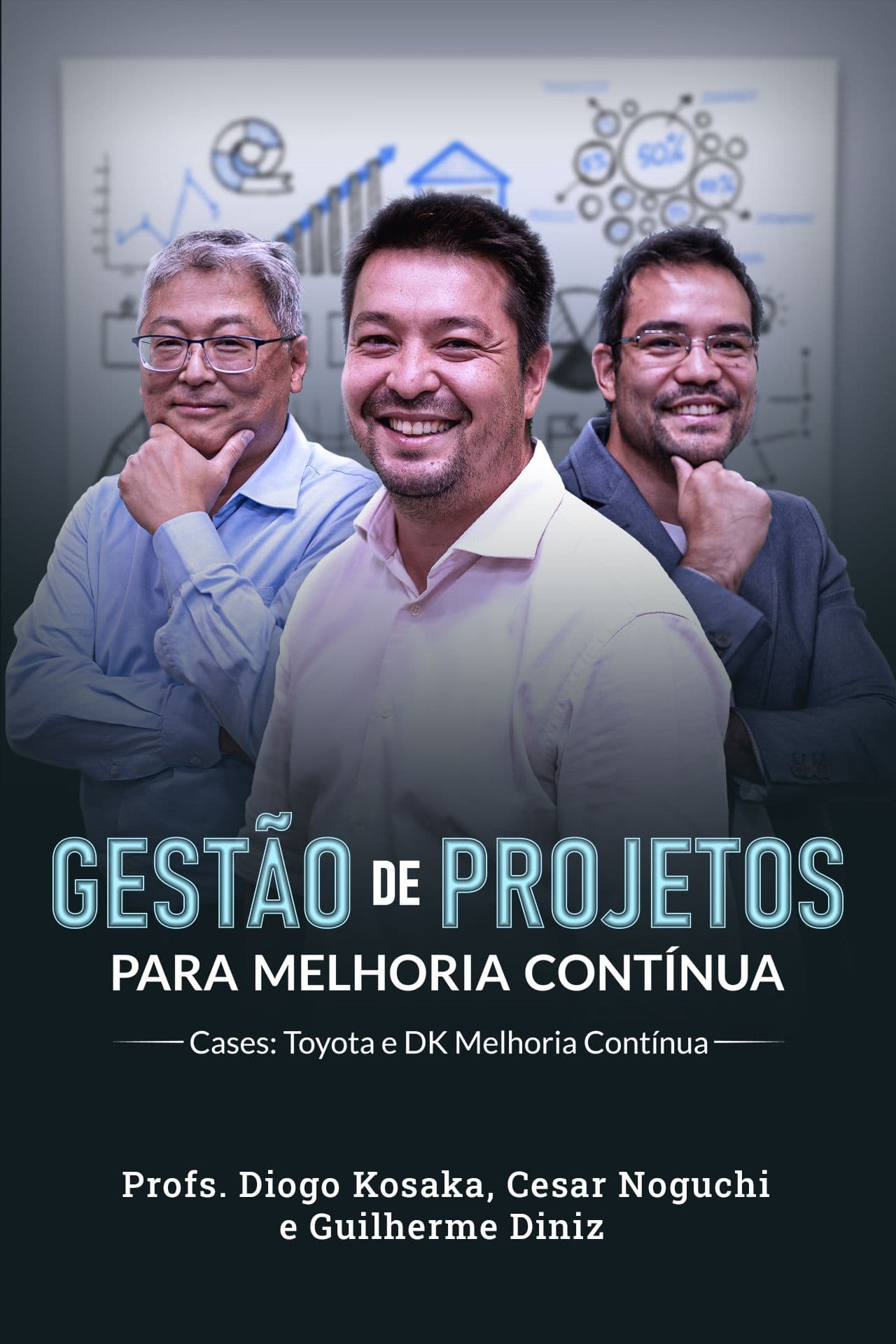 Banner do curso Gestão de Projetos para Melhoria Contínua 