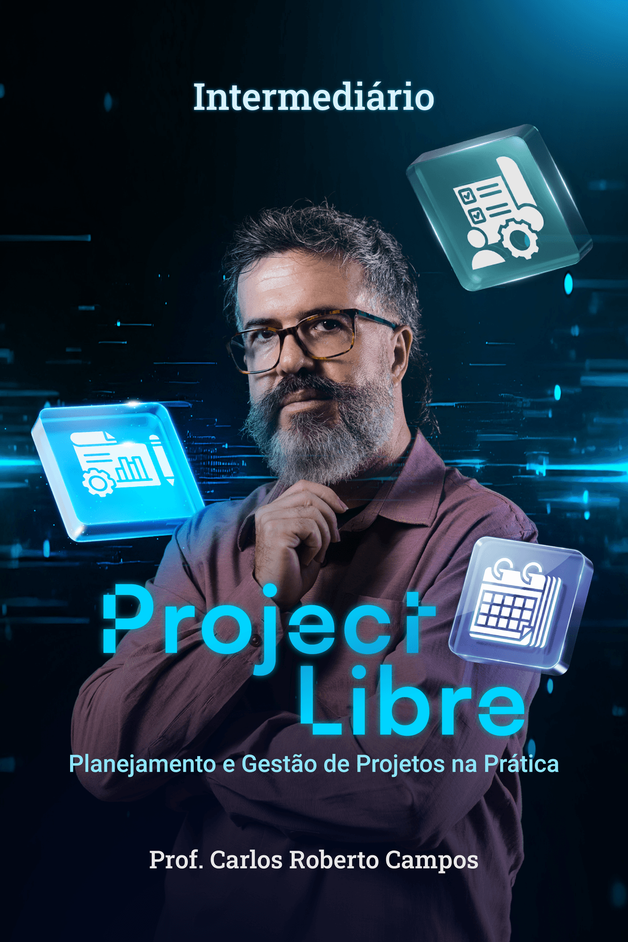 Banner do curso Project Libre Intermediário